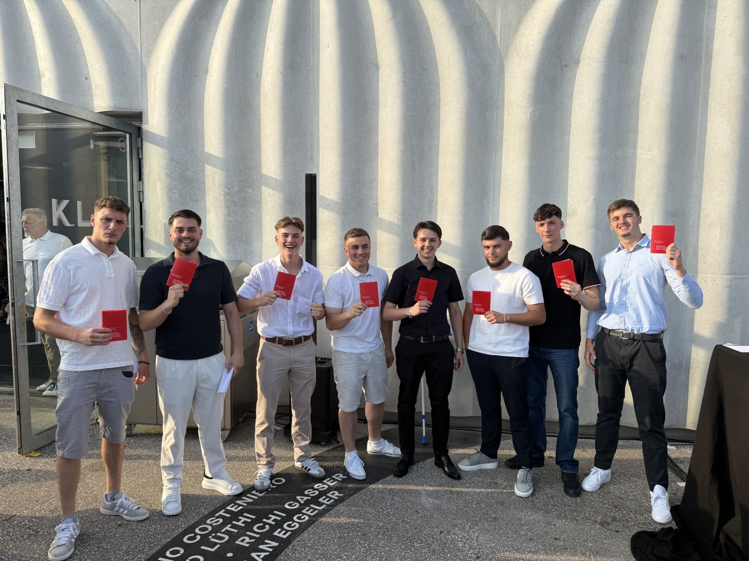 Herzliche Gratulation zum erfolgreichen Lehrabschluss