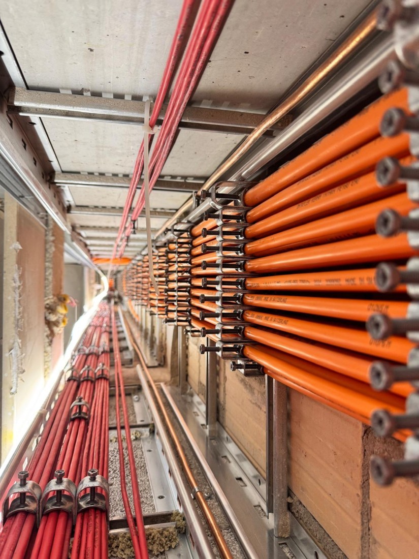 In der Elektro Steigzone ist Ordnung das A und O!