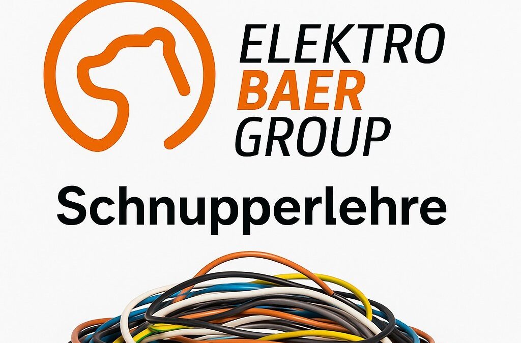 Schnupperlehere als Elektroinstallateur/in EFZ