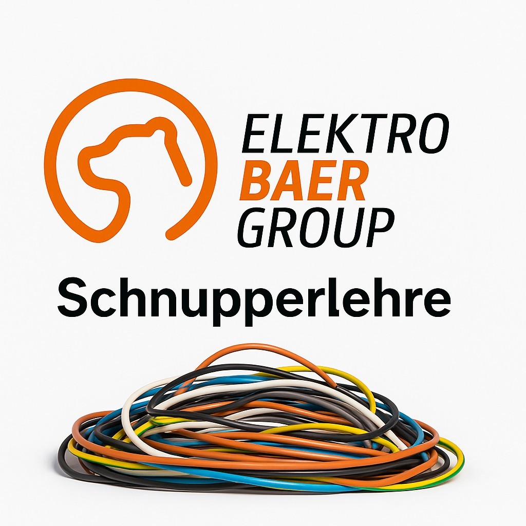 Schnupperlehere als Elektroinstallateur:in EFZ