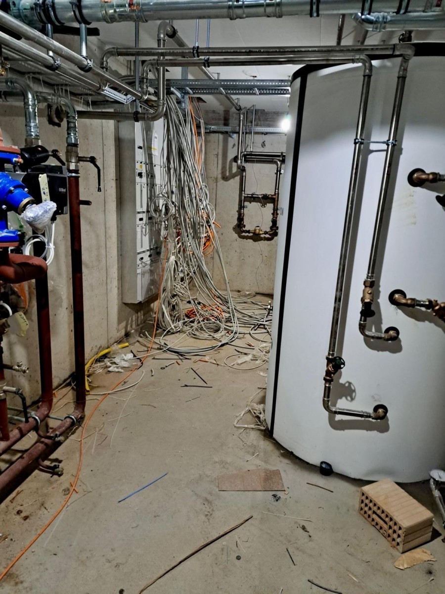 Kabelsalat oder Kunstwerk